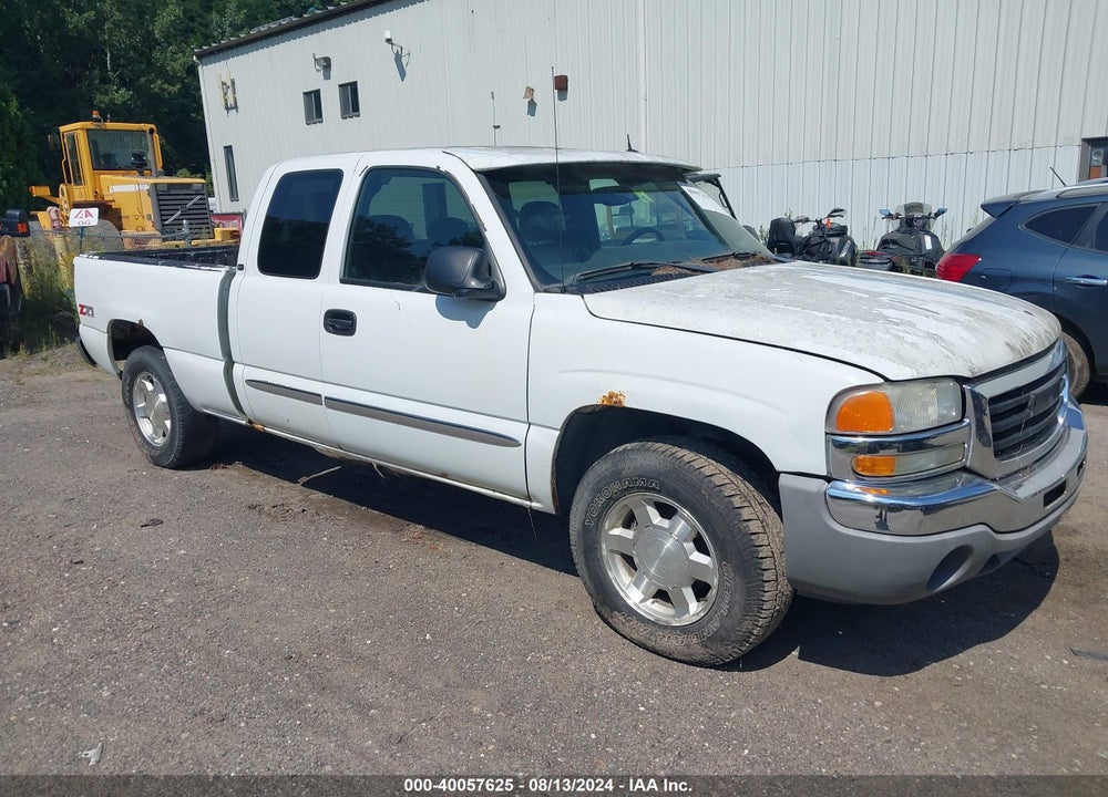 2004 GMC SIERRA 1500 SLT VIN: 2GTEK19T341289727