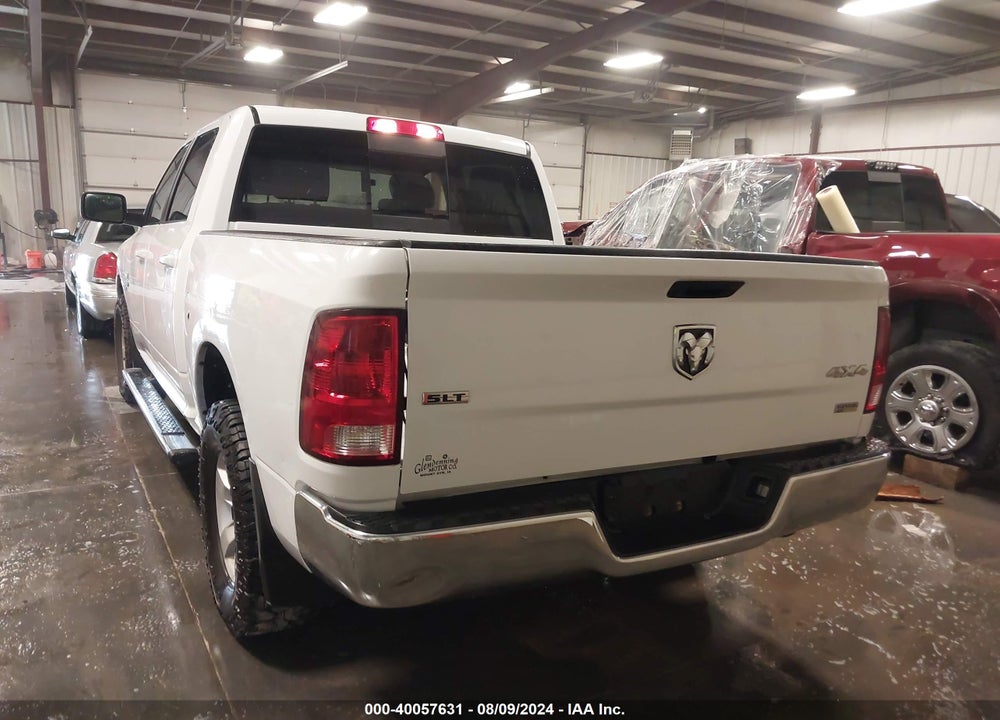 2019 RAM 1500 CLASSIC SLT 4X4 5'7 BOX VIN: 3C6RR7LG6KG670088