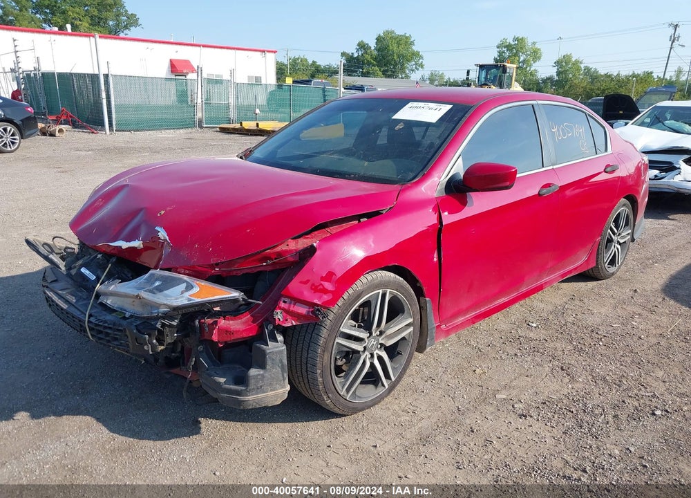 2017 HONDA ACCORD SPORT VIN: 1HGCR2E59HA203334