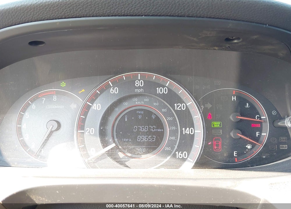 2017 HONDA ACCORD SPORT VIN: 1HGCR2E59HA203334