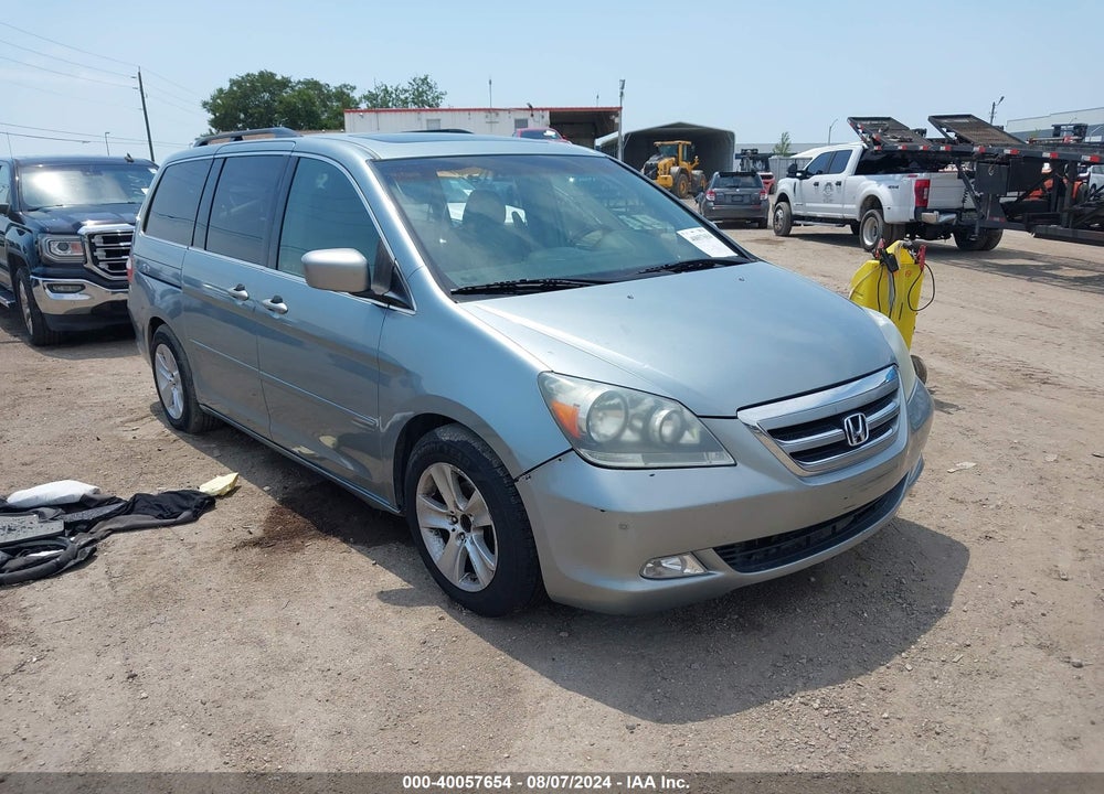 2006 HONDA ODYSSEY TOURING VIN: 5FNRL38816B030340