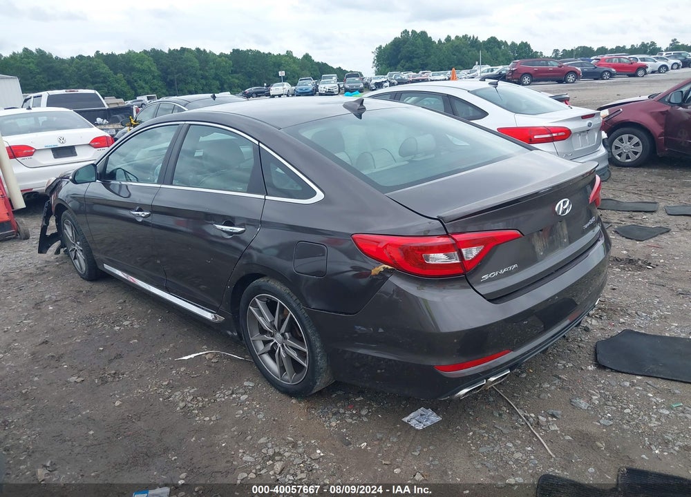 2015 HYUNDAI SONATA SPORT 2.0T VIN: 5NPE34AB8FH039290