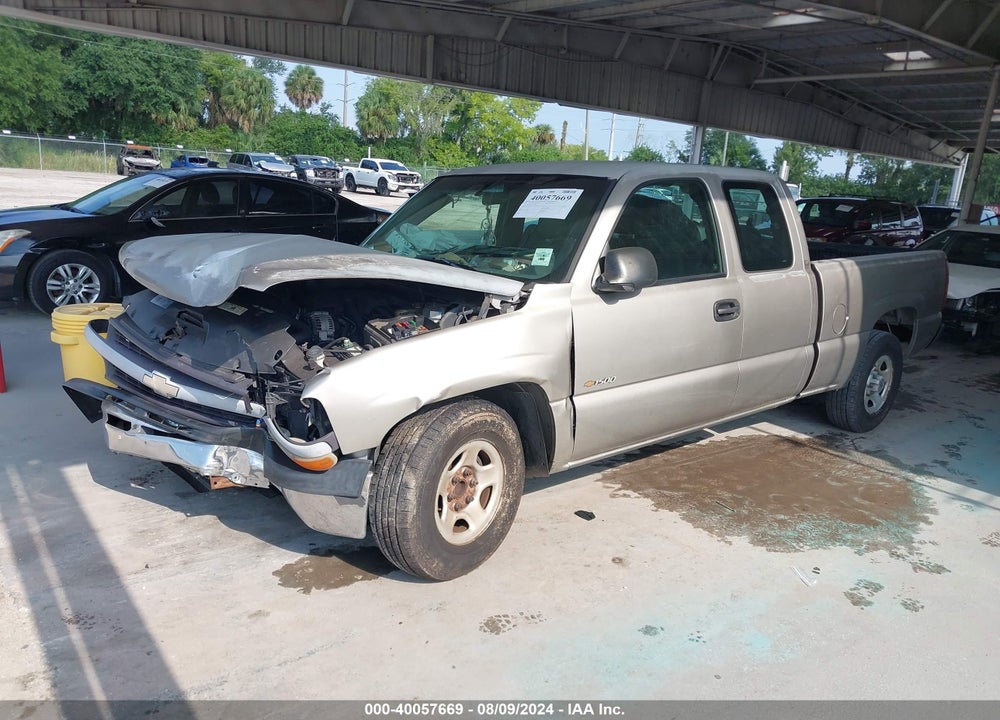 2001 CHEVROLET SILVERADO 1500 VIN: 2GCEC19V711154714
