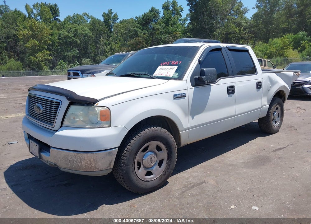 2005 FORD F-150 XLT VIN: 1FTRW12W85KC32337