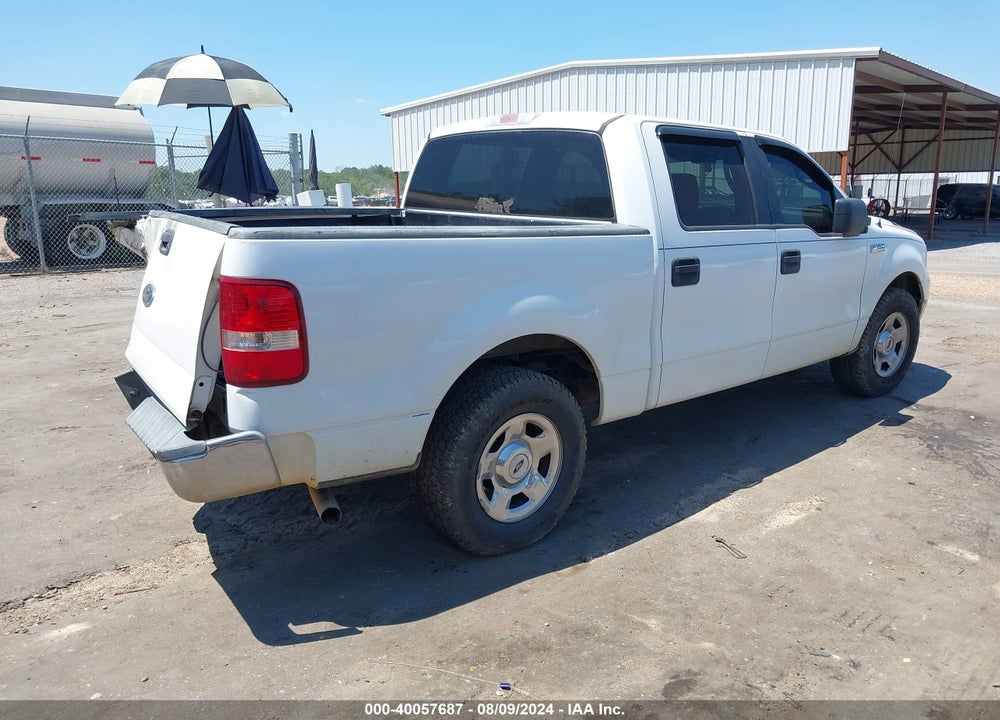 2005 FORD F-150 XLT VIN: 1FTRW12W85KC32337