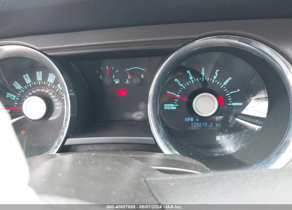 2012 FORD MUSTANG GT VIN: 1ZVBP8CF1C5271513