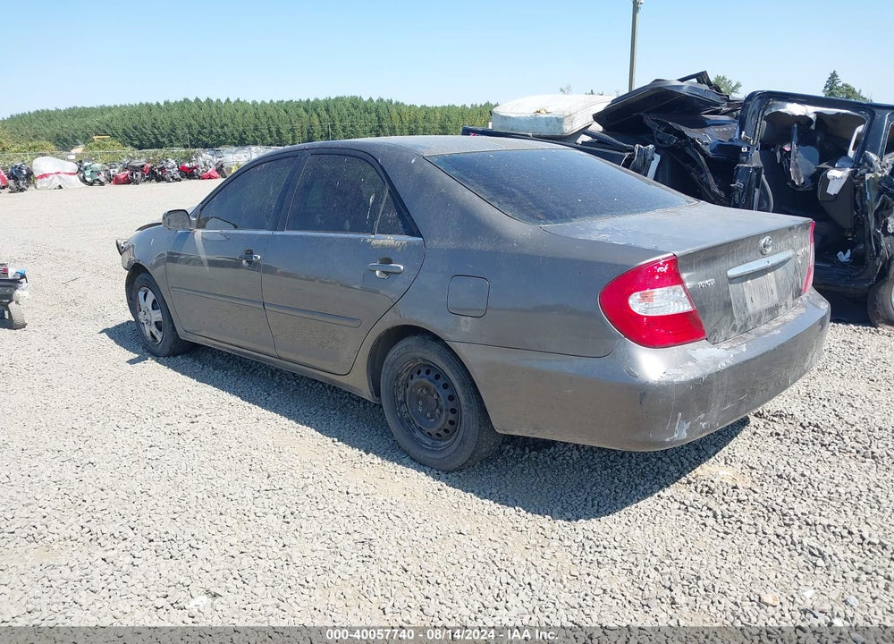 2003 TOYOTA CAMRY LE VIN: 4T1BE32K63U725489