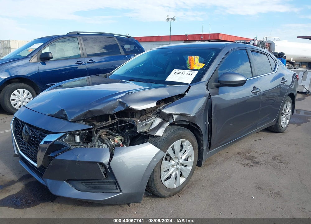 2021 NISSAN SENTRA S XTRONIC CVT VIN: 3N1AB8BV5MY287095