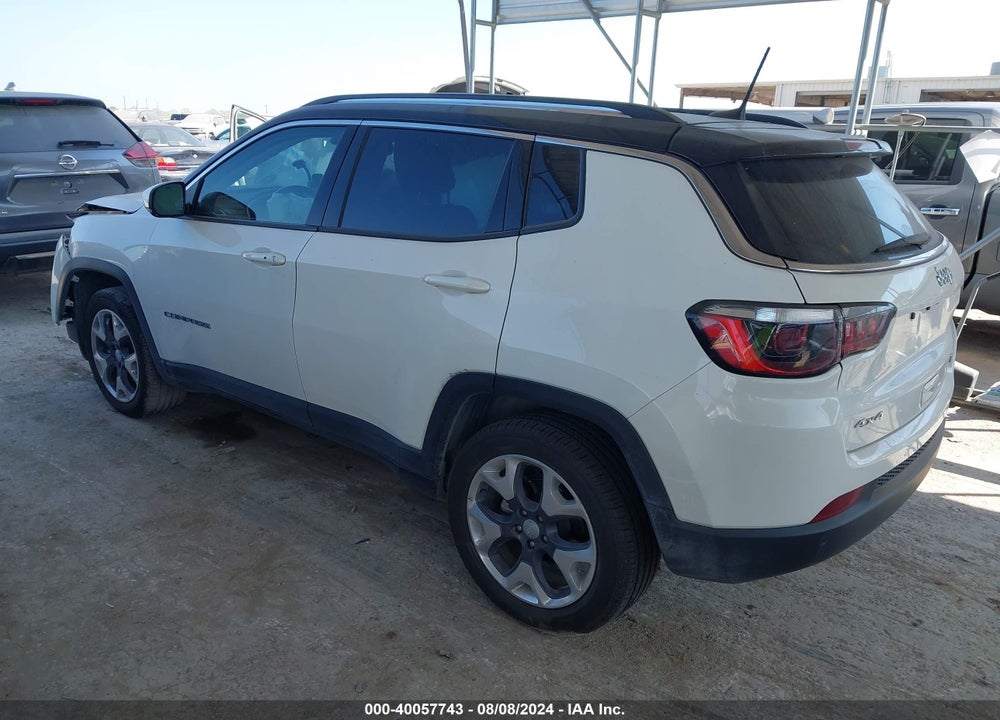 2021 JEEP COMPASS LIMITED 4X4 VIN: 3C4NJDCB4MT598805