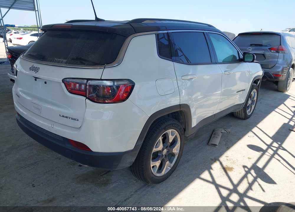 2021 JEEP COMPASS LIMITED 4X4 VIN: 3C4NJDCB4MT598805