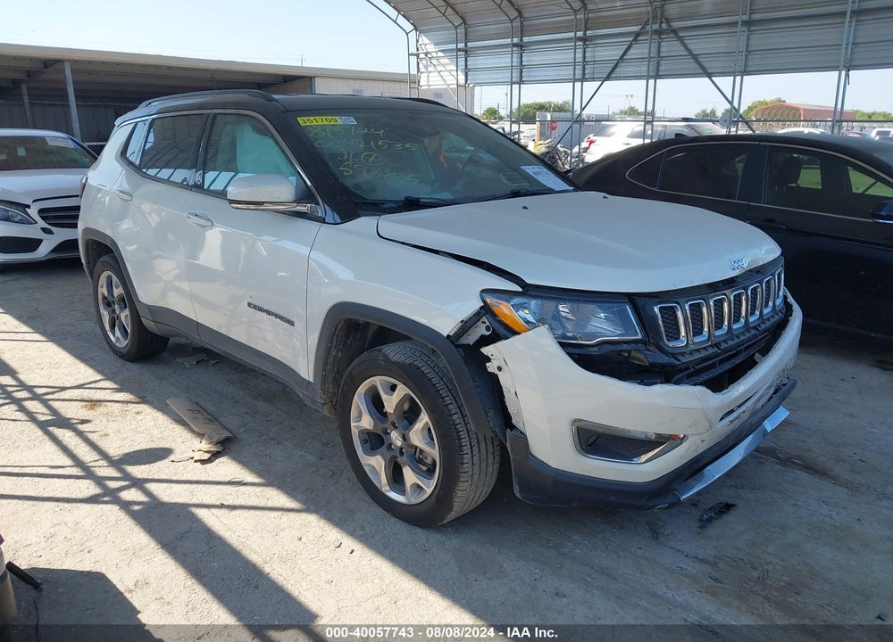 2021 JEEP COMPASS LIMITED 4X4 VIN: 3C4NJDCB4MT598805