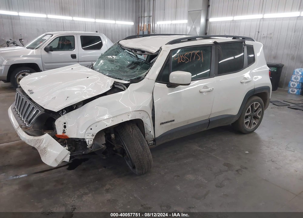 2017 JEEP RENEGADE LATITUDE 4X4 VIN: ZACCJBBB1HPF25031