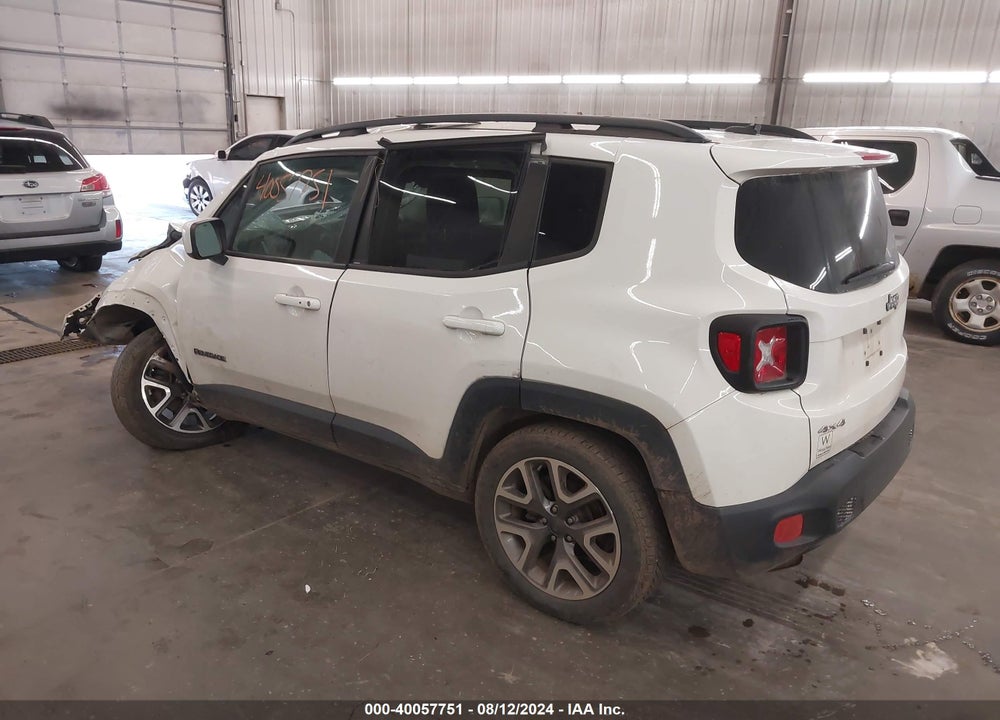 2017 JEEP RENEGADE LATITUDE 4X4 VIN: ZACCJBBB1HPF25031