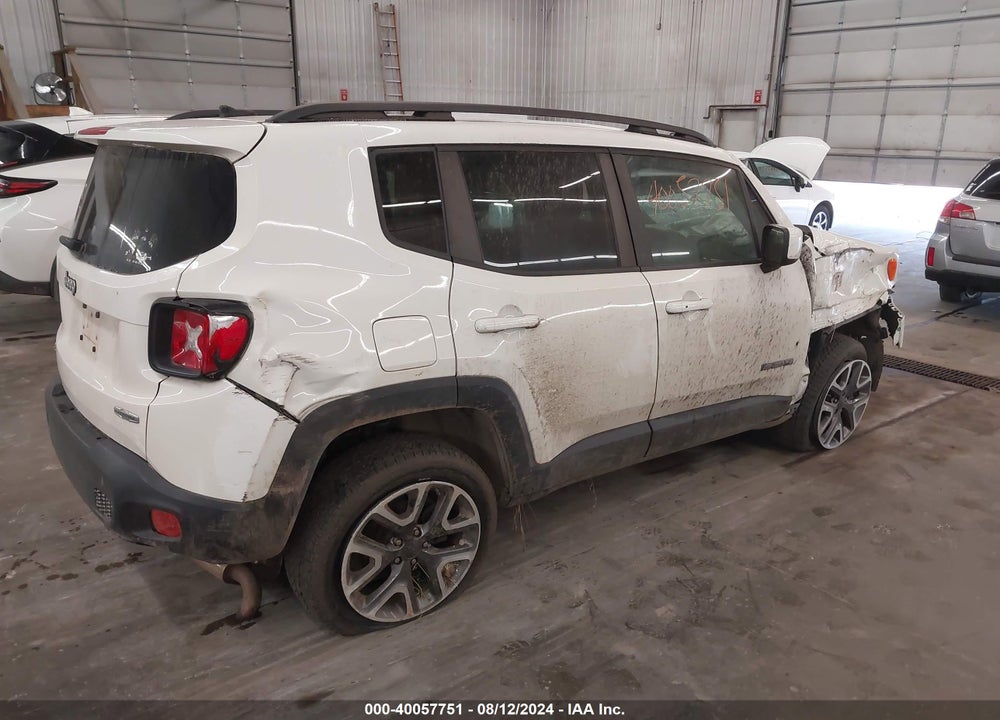 2017 JEEP RENEGADE LATITUDE 4X4 VIN: ZACCJBBB1HPF25031