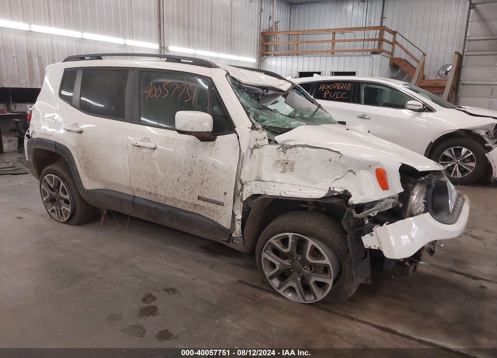 2017 JEEP RENEGADE LATITUDE 4X4 VIN: ZACCJBBB1HPF25031