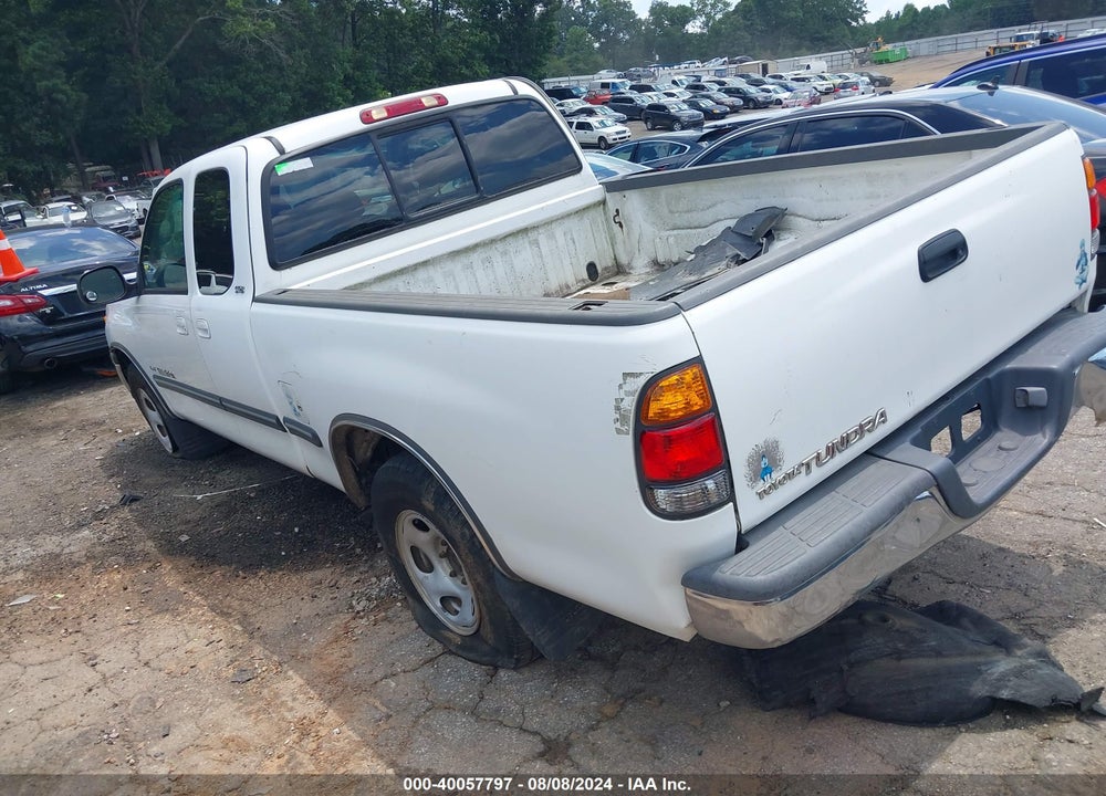 2002 TOYOTA TUNDRA SR5 VIN: 5TBRN341X2S235446