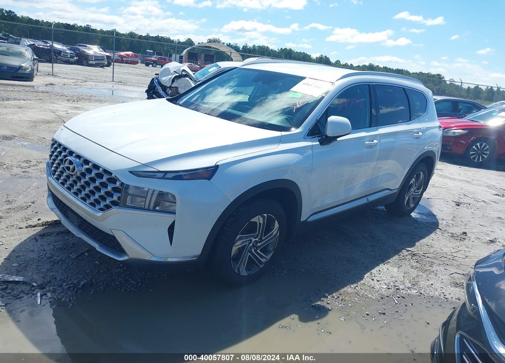 2022 HYUNDAI SANTA FE SEL VIN: 5NMS24AJ8NH465943