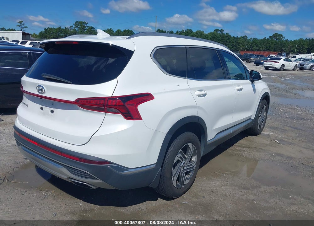 2022 HYUNDAI SANTA FE SEL VIN: 5NMS24AJ8NH465943