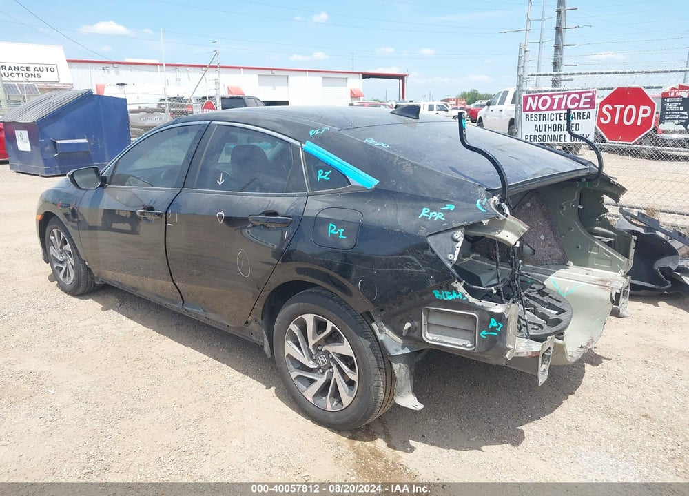 2017 HONDA CIVIC EX VIN: 19XFC2F71HE017636