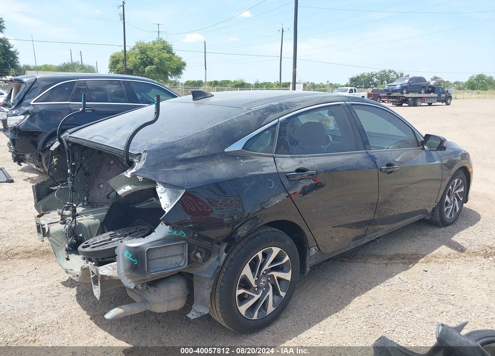 2017 HONDA CIVIC EX VIN: 19XFC2F71HE017636