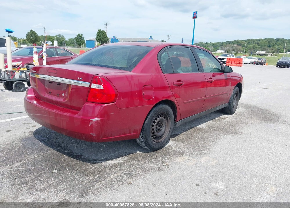 2006 CHEVROLET MALIBU LS VIN: 1G1ZS51F56F284869