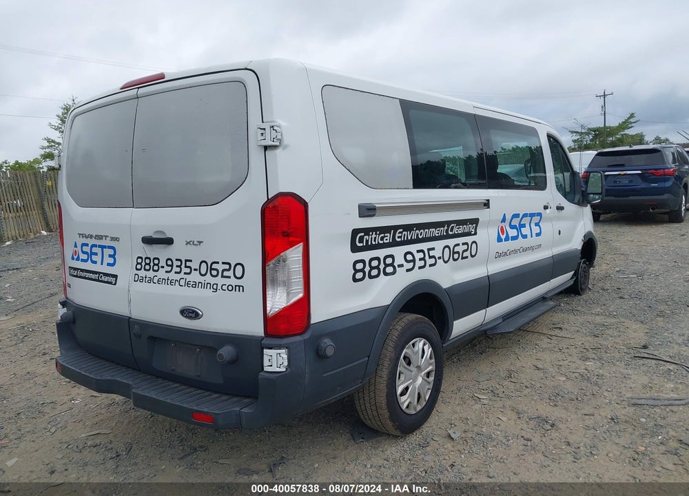 2016 FORD TRANSIT-350 XLT VIN: 1FBZX2YM9GKA49769