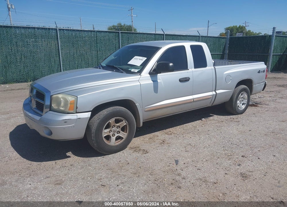 2005 DODGE DAKOTA SLT VIN: 1D7HW42N75S253190