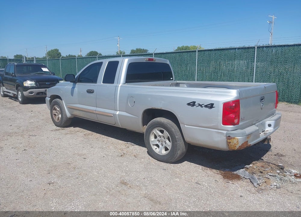 2005 DODGE DAKOTA SLT VIN: 1D7HW42N75S253190