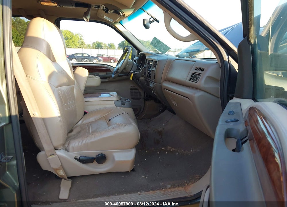 2001 FORD EXCURSION LIMITED VIN: 1FMNU43S31EA48400