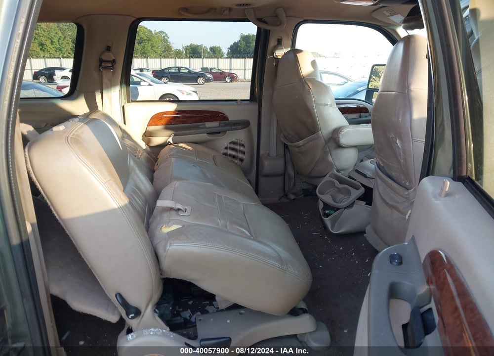 2001 FORD EXCURSION LIMITED VIN: 1FMNU43S31EA48400