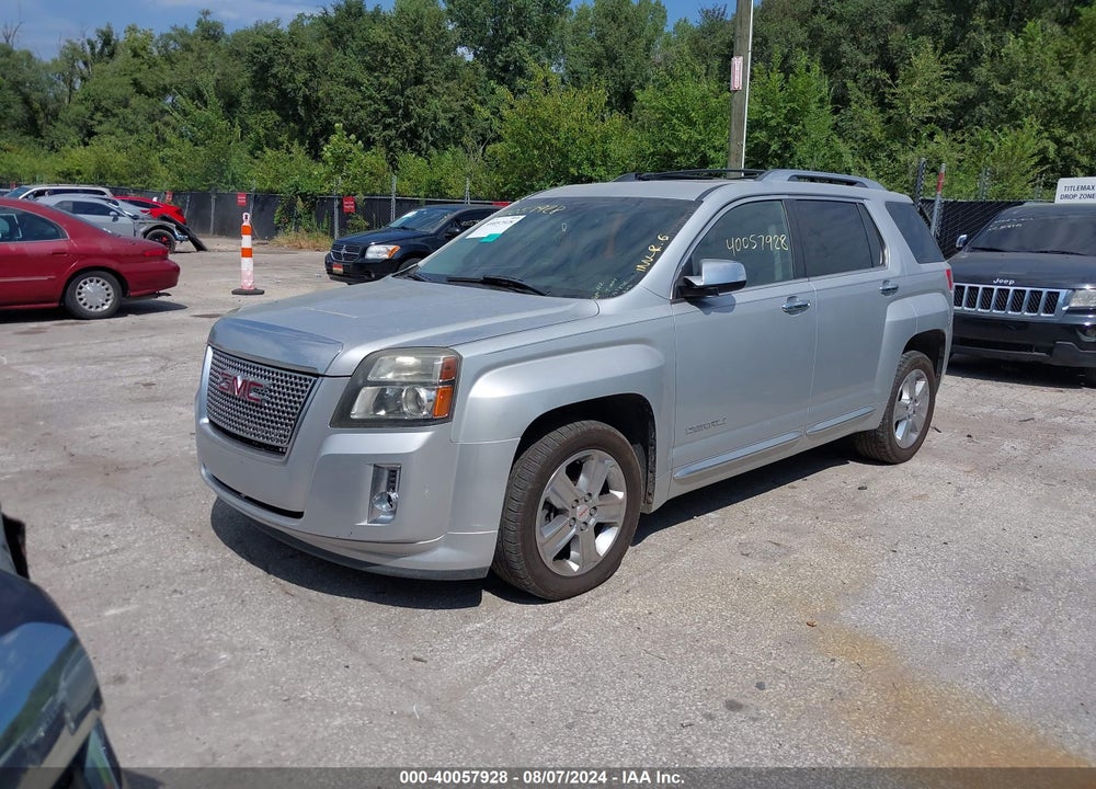 2013 GMC TERRAIN DENALI VIN: 2GKFLZEK6D6329349