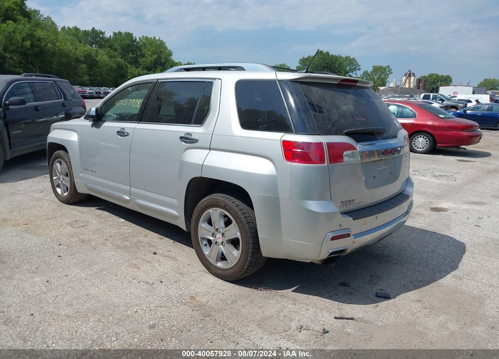 2013 GMC TERRAIN DENALI VIN: 2GKFLZEK6D6329349