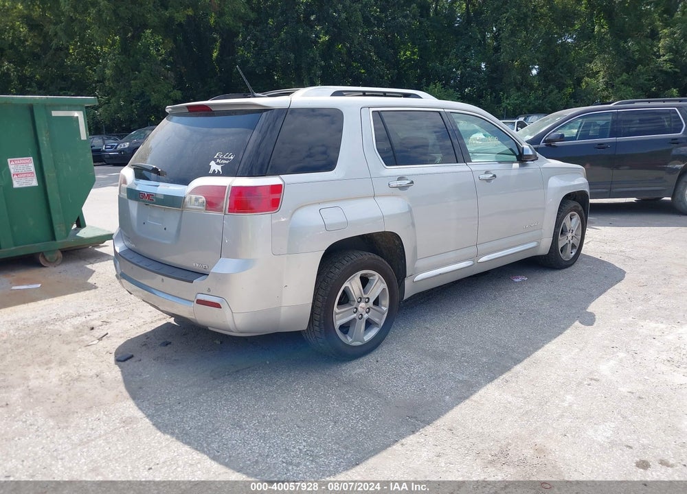 2013 GMC TERRAIN DENALI VIN: 2GKFLZEK6D6329349