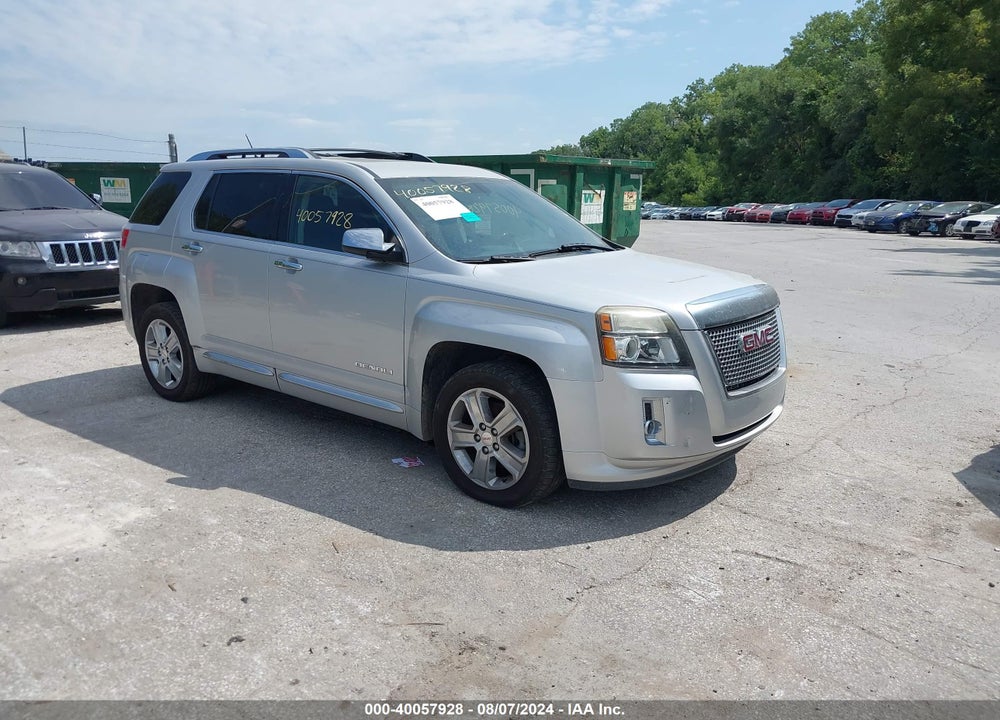 2013 GMC TERRAIN DENALI VIN: 2GKFLZEK6D6329349