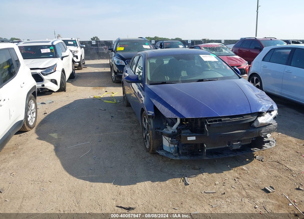 2022 HYUNDAI ELANTRA SEL VIN: 5NPLN4AGXNH054238