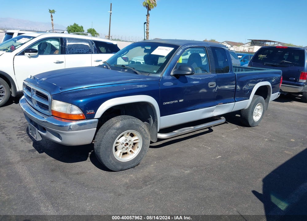 2000 DODGE DAKOTA SLT/SPORT VIN: 1B7GG22N2YS551674
