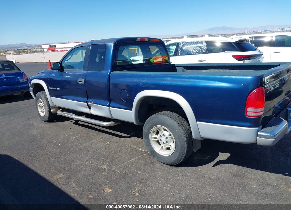 2000 DODGE DAKOTA SLT/SPORT VIN: 1B7GG22N2YS551674