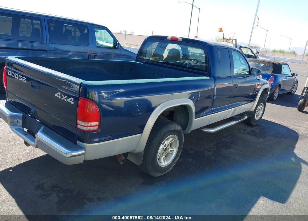 2000 DODGE DAKOTA SLT/SPORT VIN: 1B7GG22N2YS551674