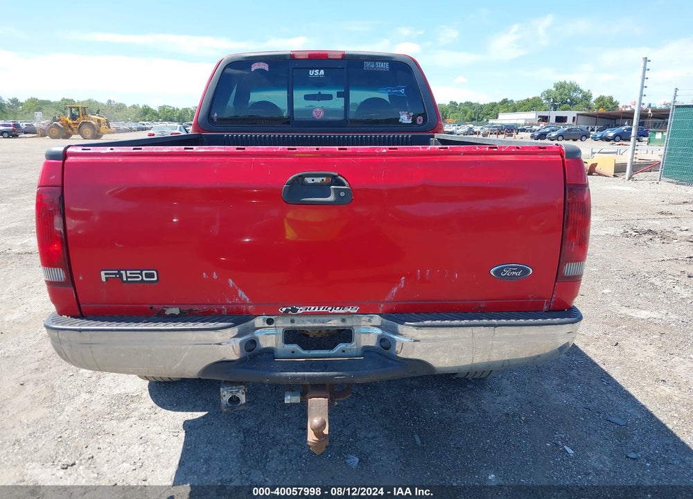 2001 FORD F150 VIN: 1FTRX18L11NA39918
