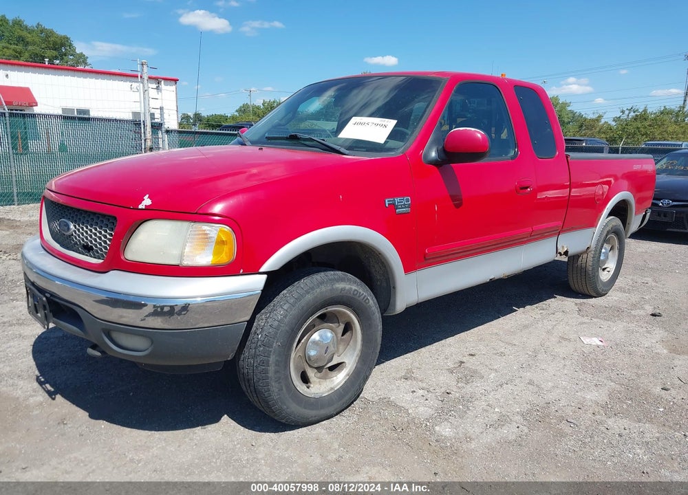 2001 FORD F150 VIN: 1FTRX18L11NA39918