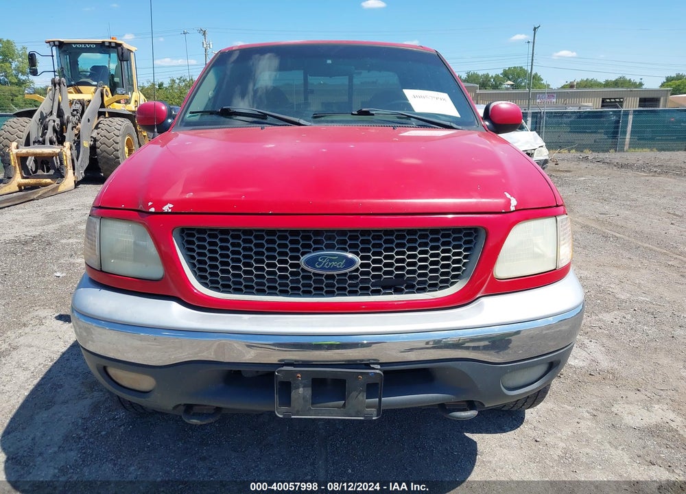 2001 FORD F150 VIN: 1FTRX18L11NA39918