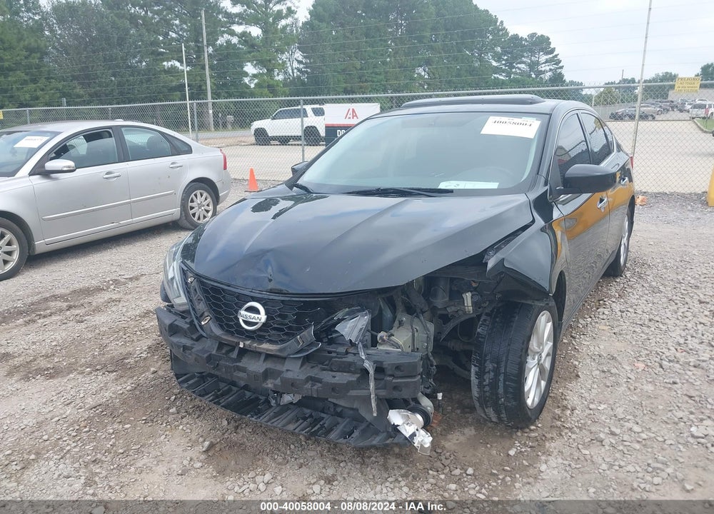 2016 NISSAN SENTRA SV VIN: 3N1AB7APXGY225743