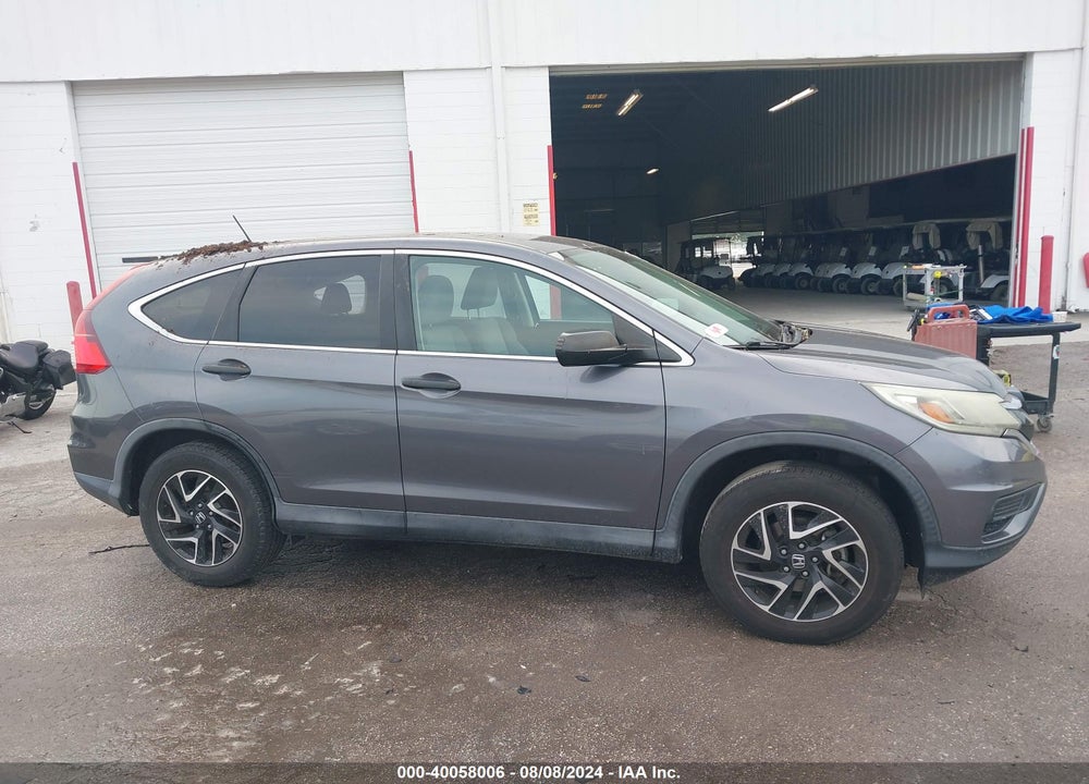 2016 HONDA CR-V SE VIN: 2HKRM3H4XGH553384