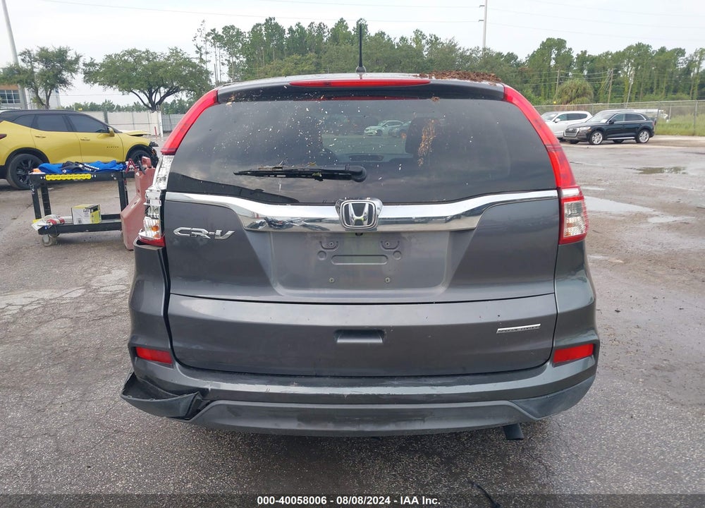2016 HONDA CR-V SE VIN: 2HKRM3H4XGH553384
