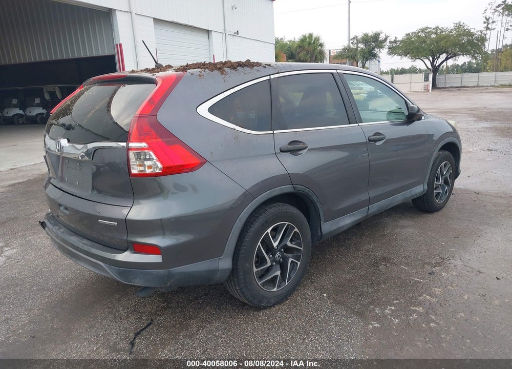 2016 HONDA CR-V SE VIN: 2HKRM3H4XGH553384
