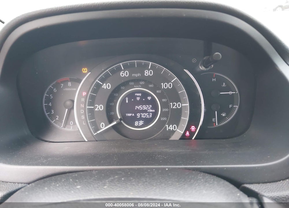 2016 HONDA CR-V SE VIN: 2HKRM3H4XGH553384