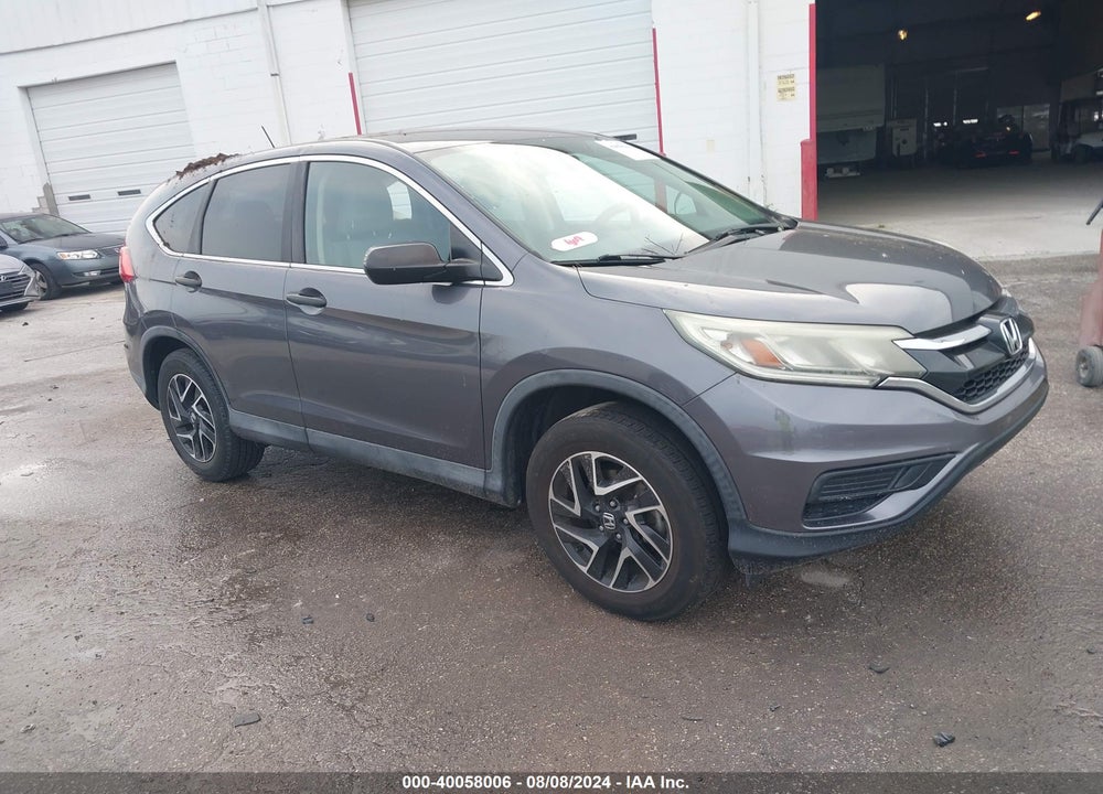 2016 HONDA CR-V SE VIN: 2HKRM3H4XGH553384