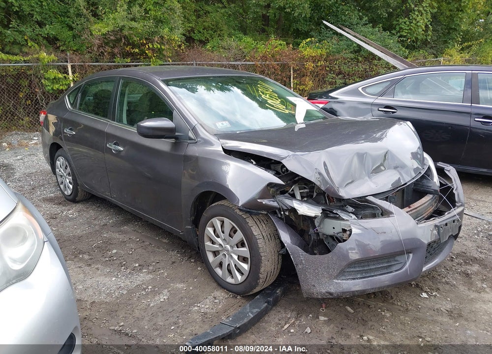 2014 NISSAN SENTRA S VIN: 3N1AB7AP7EL618464