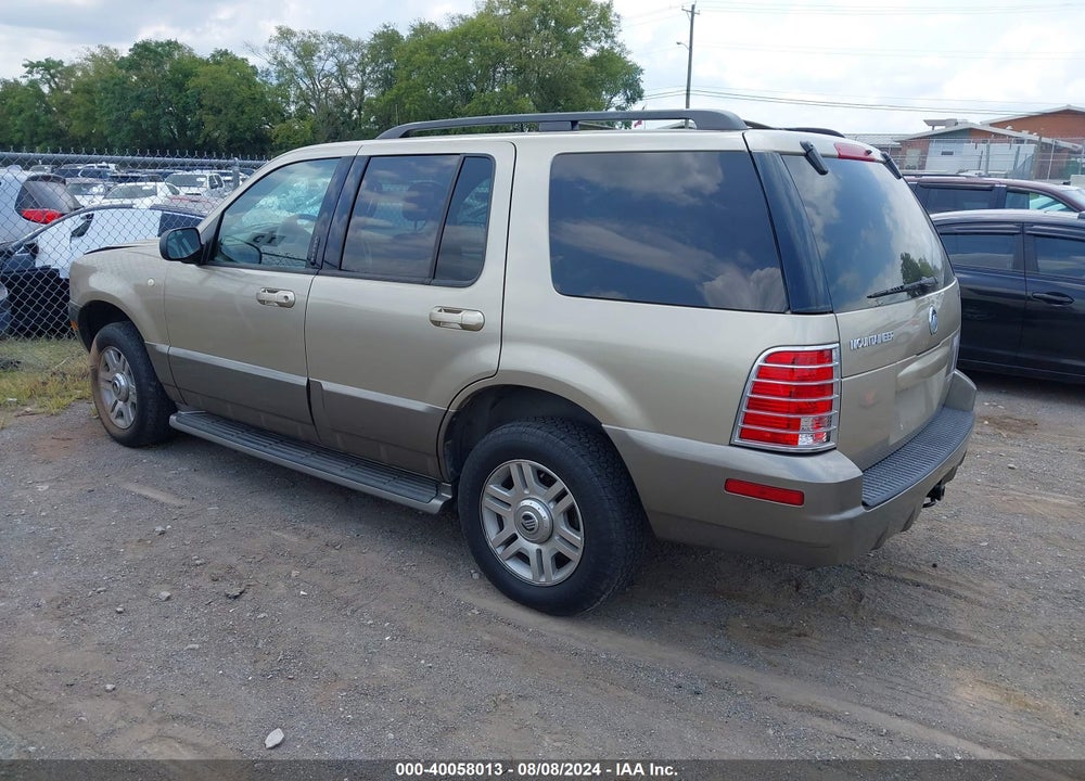 2003 MERCURY MOUNTAINEER VIN: 4M2ZU66K13ZJ53732