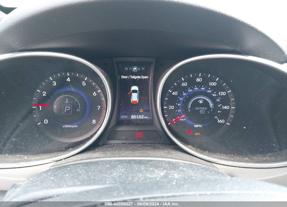 2014 HYUNDAI SANTA FE LIMITED VIN: KM8SR4HF8EU087558